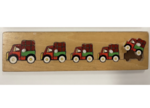 Size Sorting Trucks Inset Board